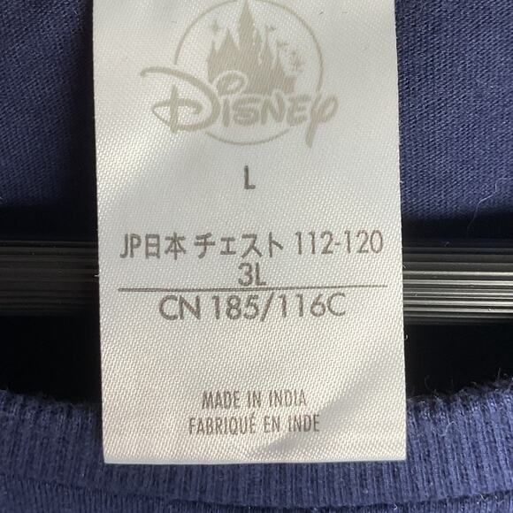 Official Disney Store Donald Duck Pure Cotton Long Sleeve Tee Navy Blue Large - Picture 7 of 13